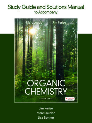 cover image of Organic Chemistry Study Guide and Solutions Manual